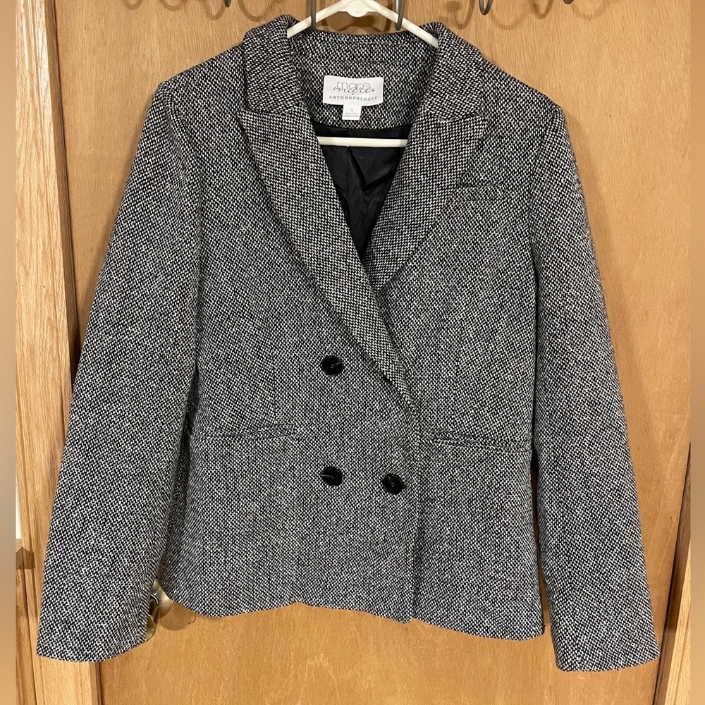 ANTHROPOLOGY x MARE MARE -patterned blazer - Picture 2 of 5